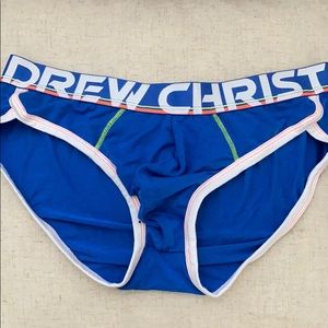 Andrew Christian underwear.